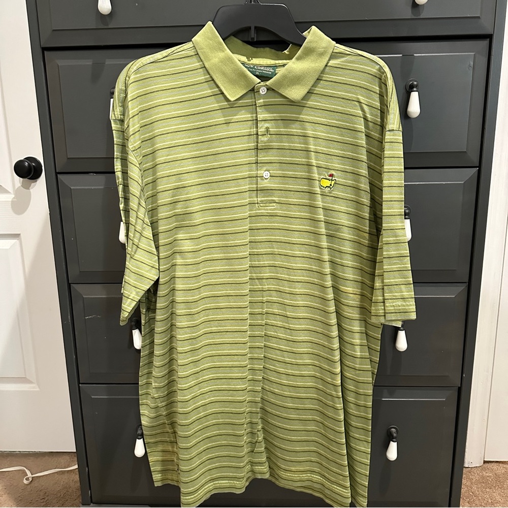 Masters Amen Corner Polo  XL, sage green